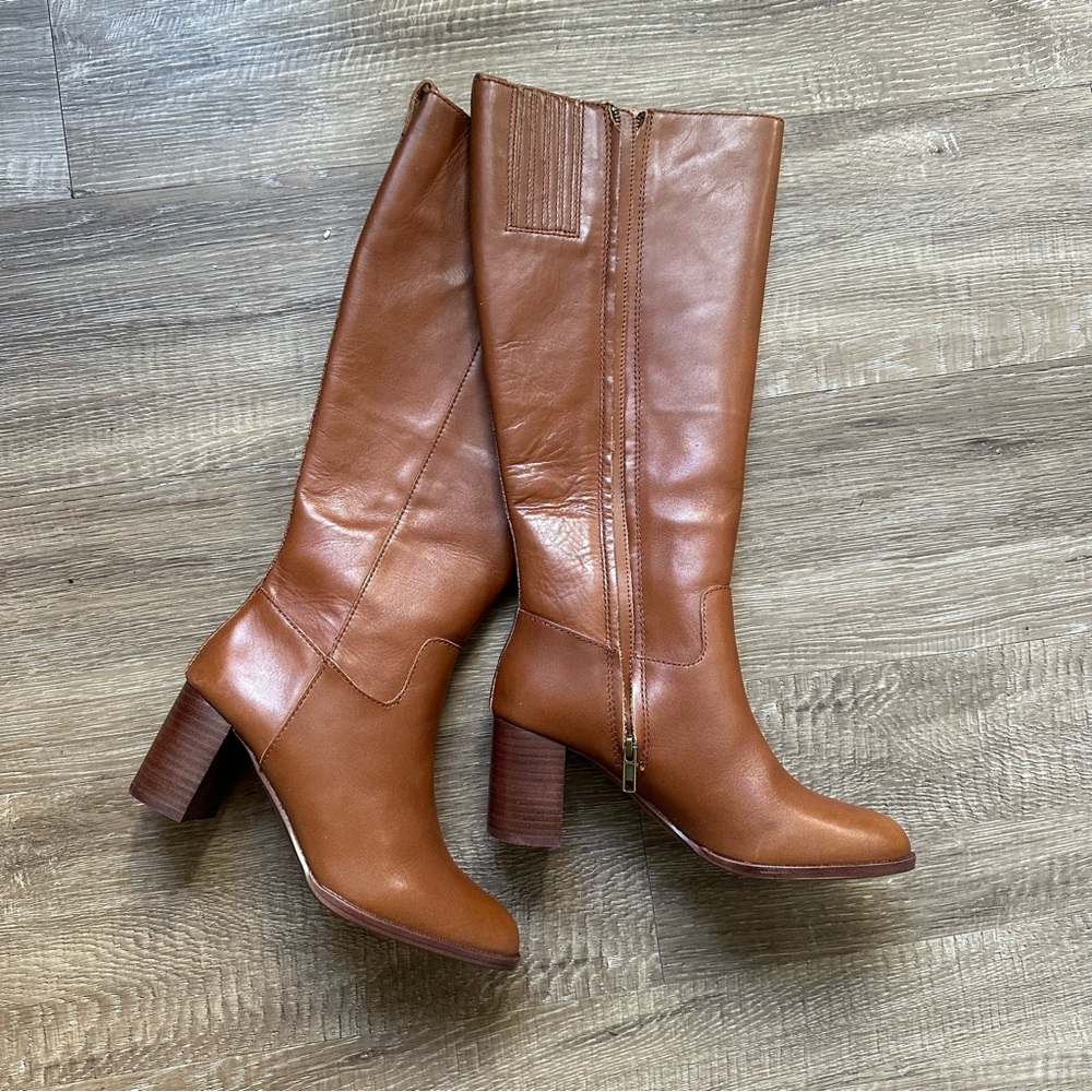 MADEWELL Selina Tall Boot w/ extended calf | Size 7.5